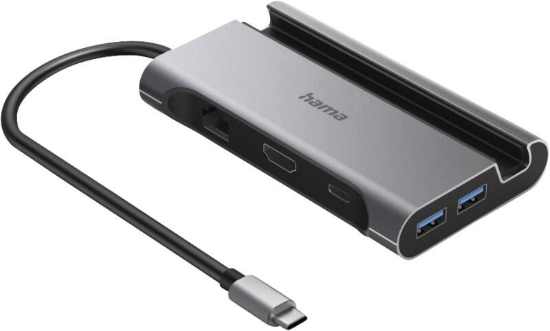 Hama 200143 USB-C-Multiport, 7 Ports
