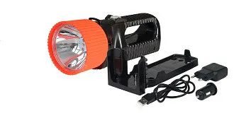 ACCULUX LED Fernstrahler, ca. 270 Lumen, mit NLF