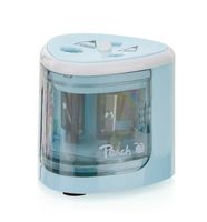 Peach PO102 - Elektrischer Bleistiftspitzer - Blau - Weiß - 1,2 cm - 6 mm - Akku