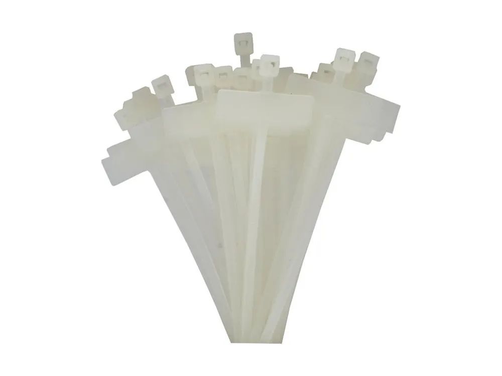 InLine Kabelbin. - Länge 100mm - Breite 2,5mm - Markierfeld quer 8x24mm,100er Pack