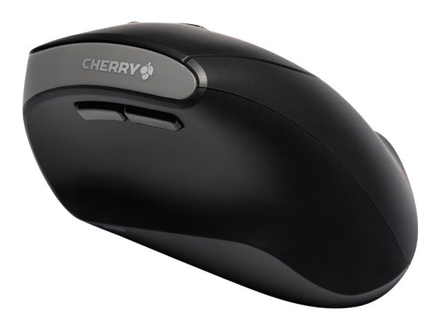 Cherry MW 4500 - Vertikale Maus - ergonomisch - Für Rechtshänder - optisch  - 6 Tasten - kabellos - 2.4 GHz - kabelloser Empfänger (USB) | 656602058