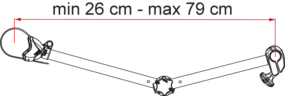 Fiamma BIKE-BLOCK Pro S D3 Deep Black