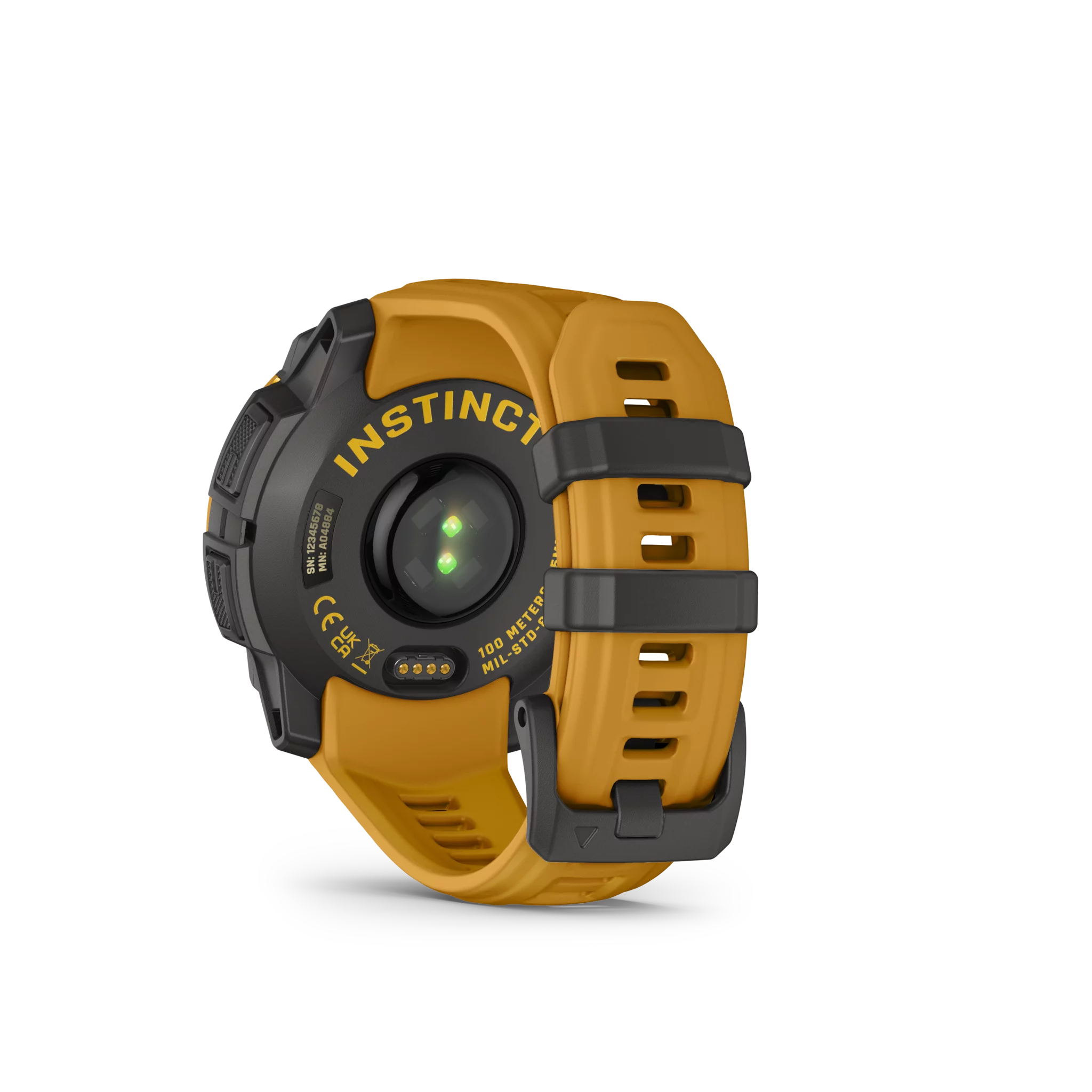 Garmin Instinct 3 Solar, 45mm Grau/Sunburst mit Silikon-Wechselarmband 22mm 