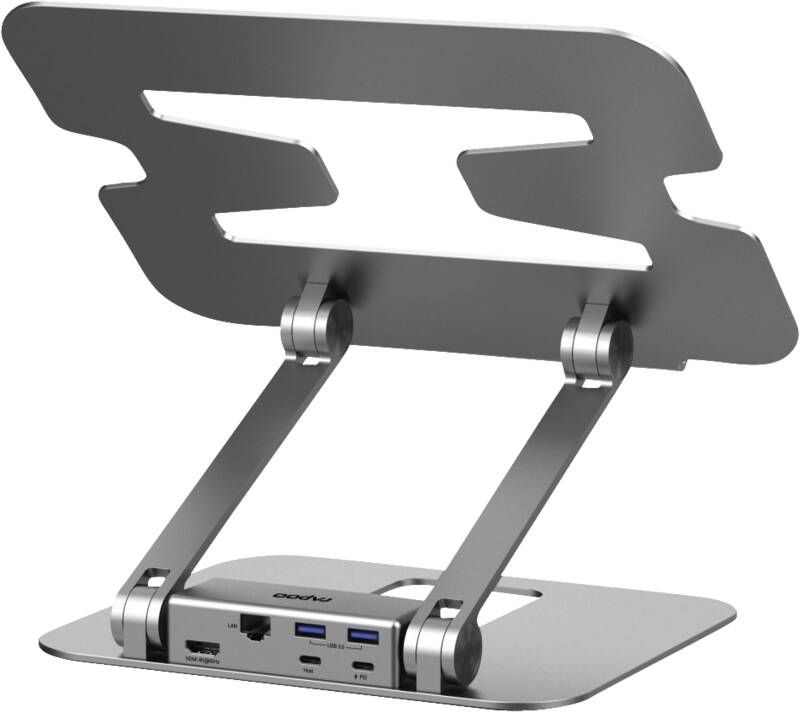 221222 Laptop-Ständer mit 5-in-1 USB-C Mul