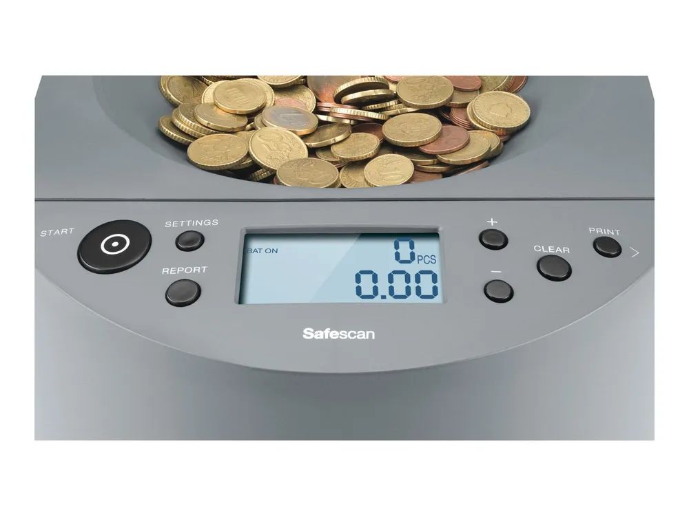 Safescan 1450 - Münzenzähler / Sortierer - EUR