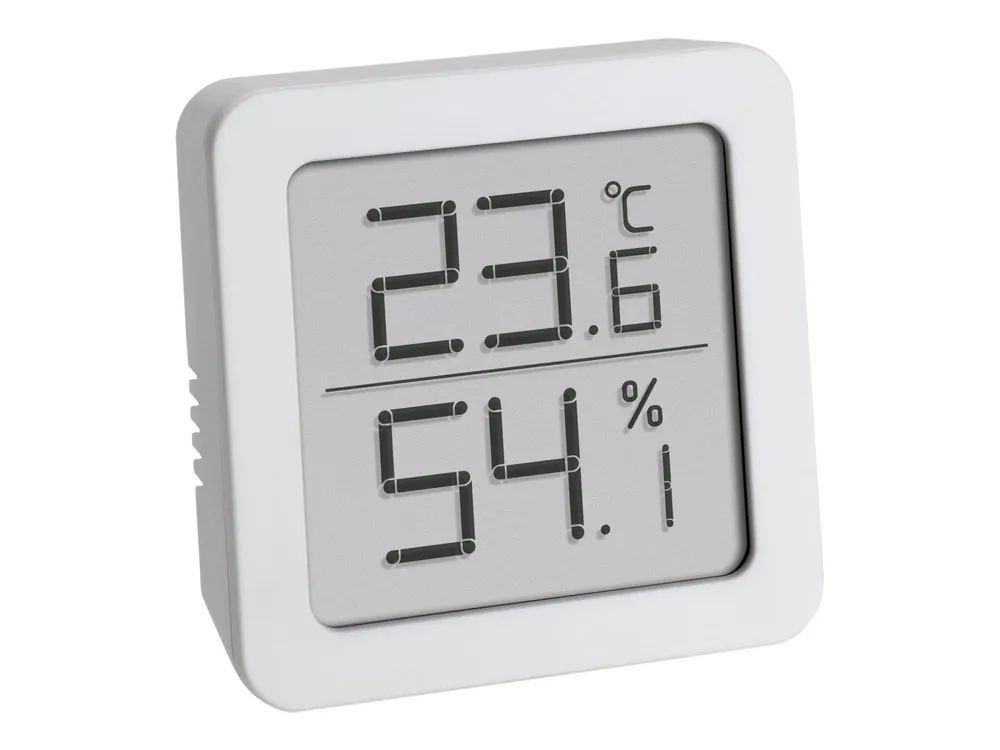 TFA Thermo-Hygrometer - digital - weiß