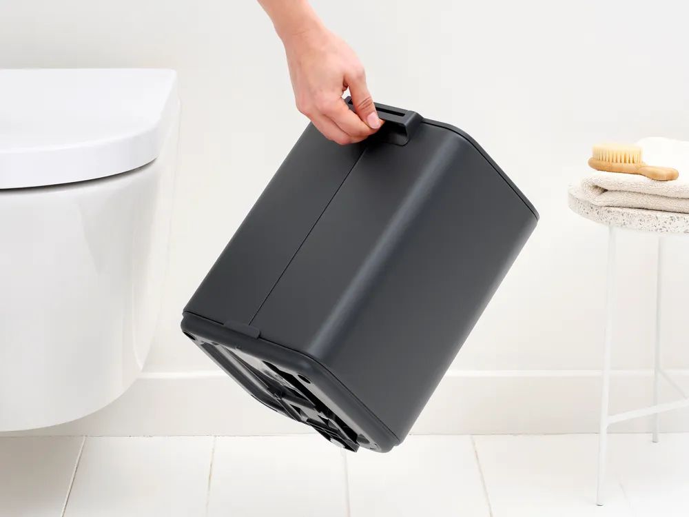 Brabantia Bo Treteimer, 7L - Mineral Infinite Grey