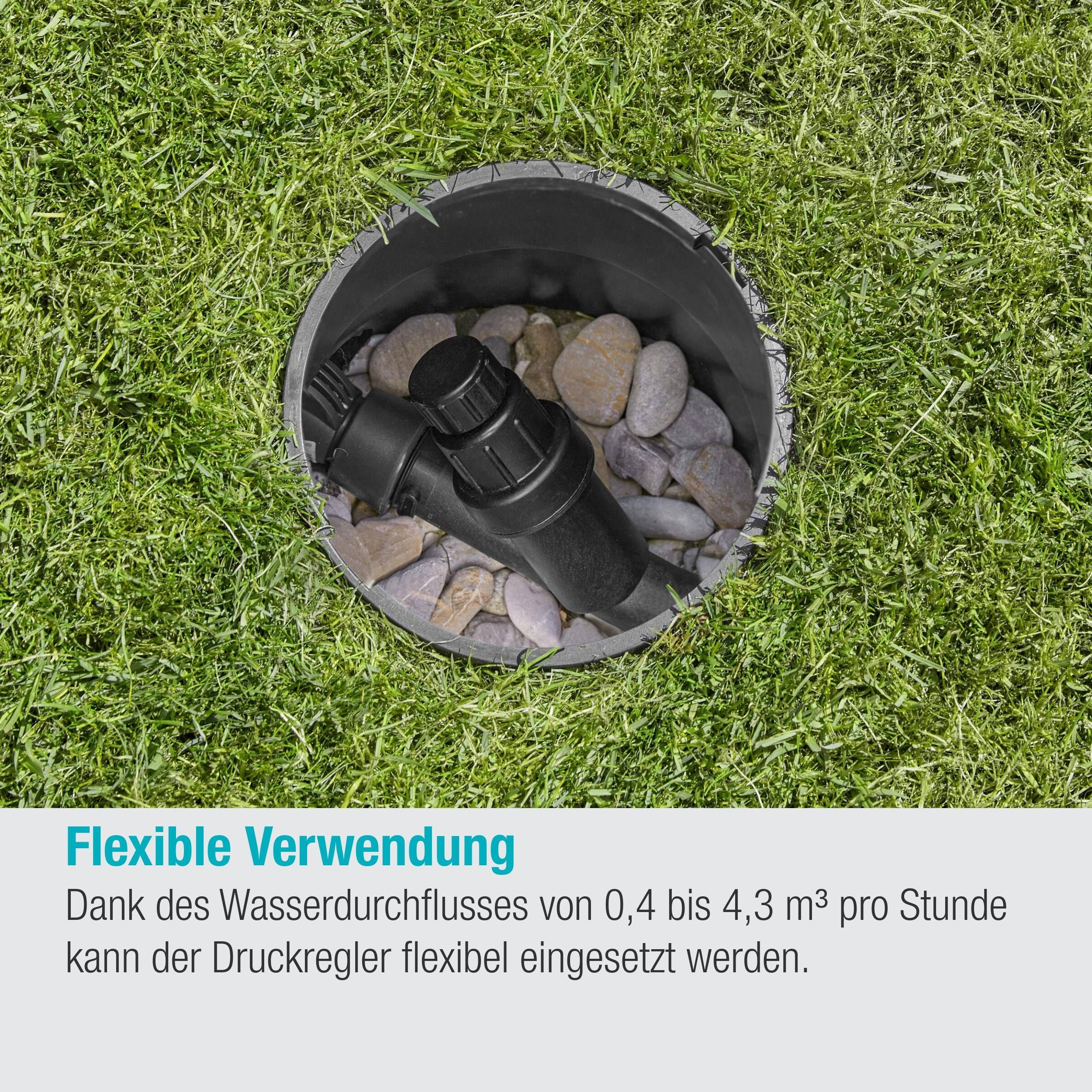 Gardena Sprinklersystem Druckminderer