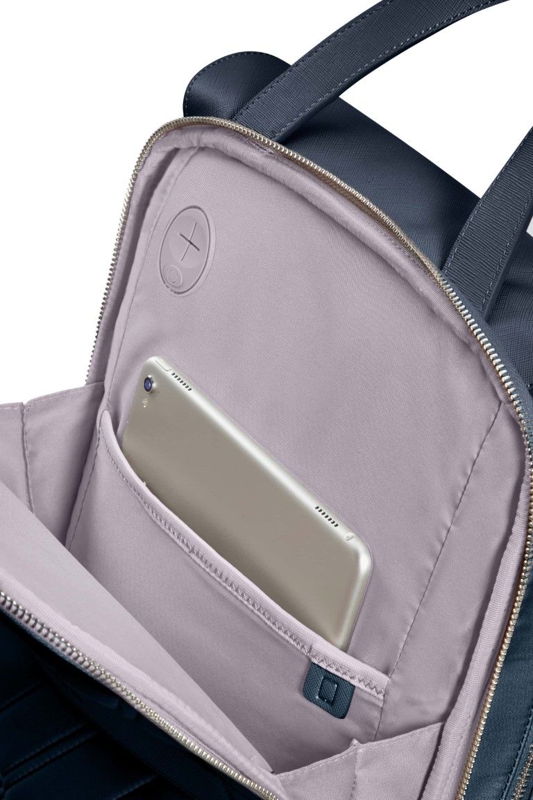 SAMSONITE ZALIA 2.0 BACKPACK W/FLAP, midnight blue
