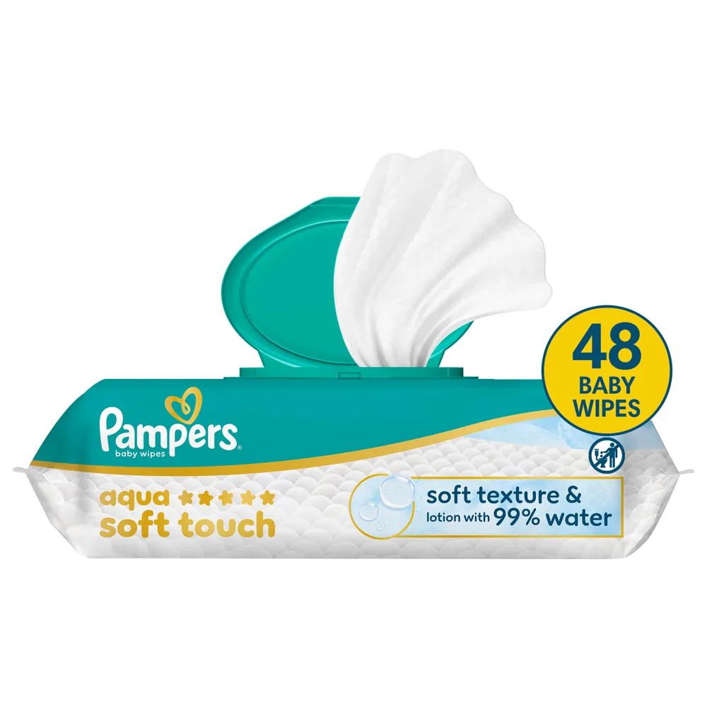Pampers Feuchte Tücher Aqua Soft touch 1x