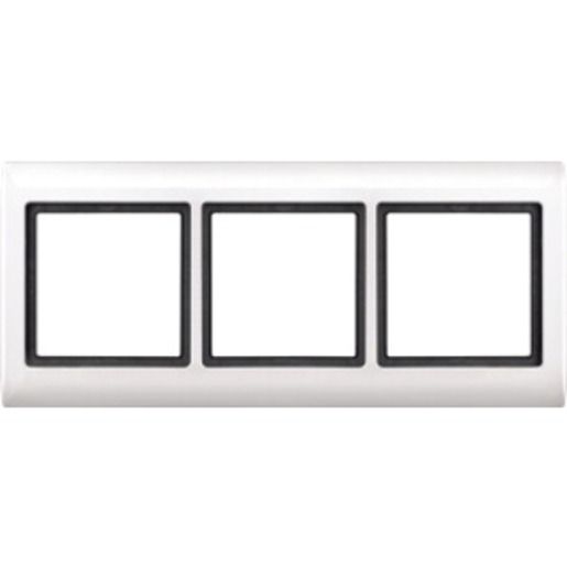 Merten RAHMEN 3-FACH POLARWEISS / MERTEN 400319 AQUADESIGN 400319