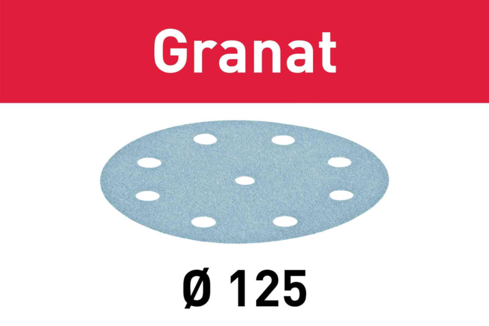 Festool STF D125/8 P320 GR/10 Granat