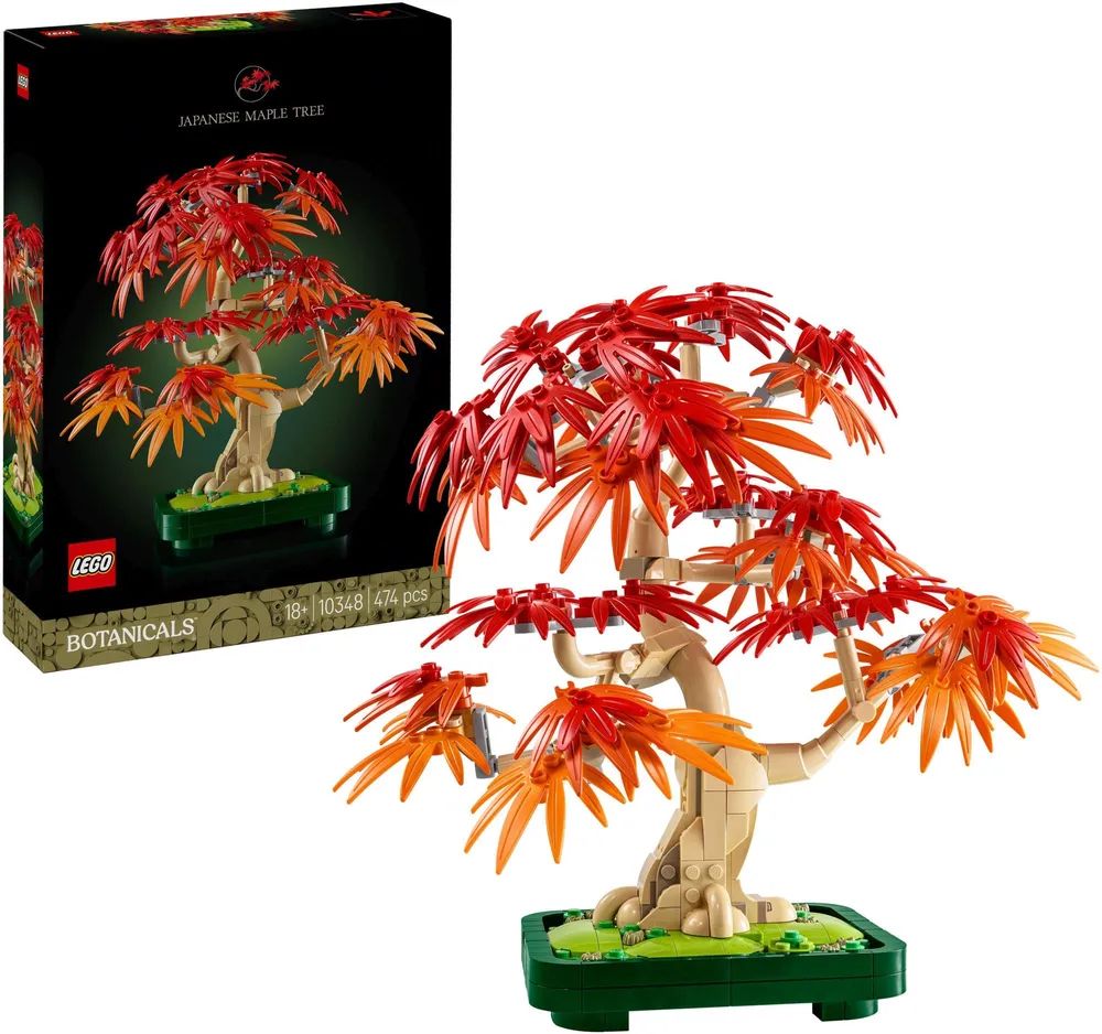 LEGO 10348 Botanicals Japanischer Roter Ahorn - Bonsai-Baum