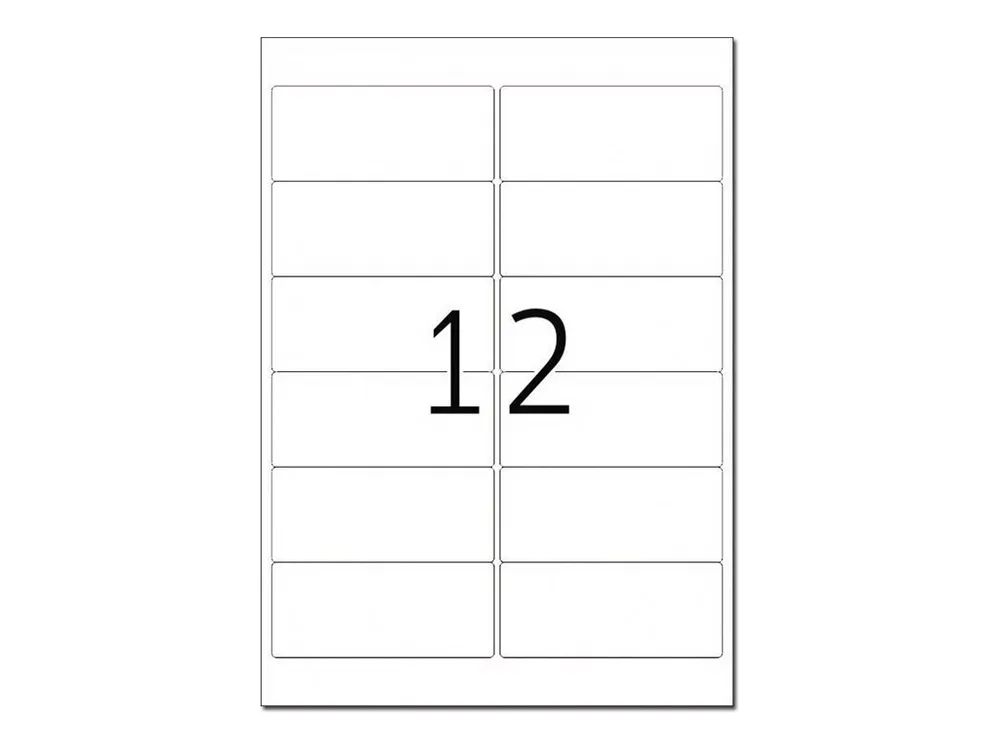 HERMA Special - Matt - selbstklebend - Gelb - 99.1 x 42.3 mm 300 Etikett(en) (25 Bogen x 12)