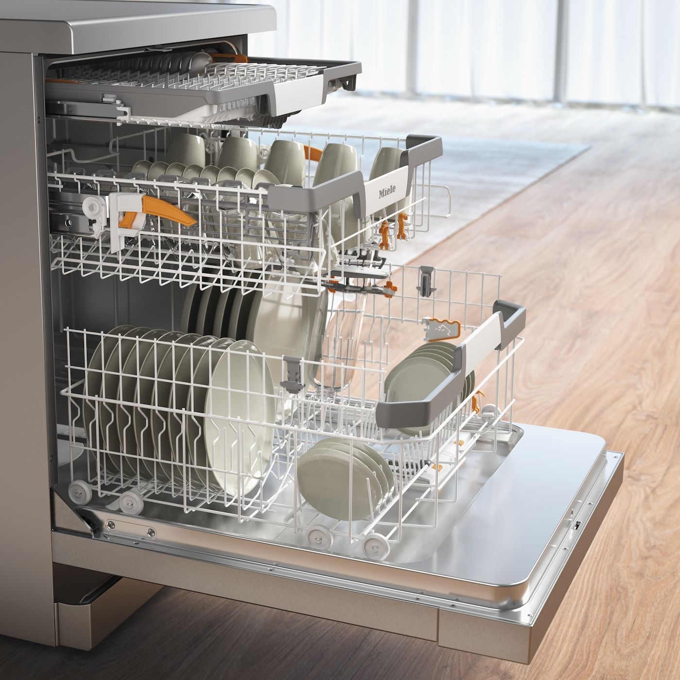 Miele Geschirrspülautomat G 7210 SC Standgerät/EDST/CLST Front