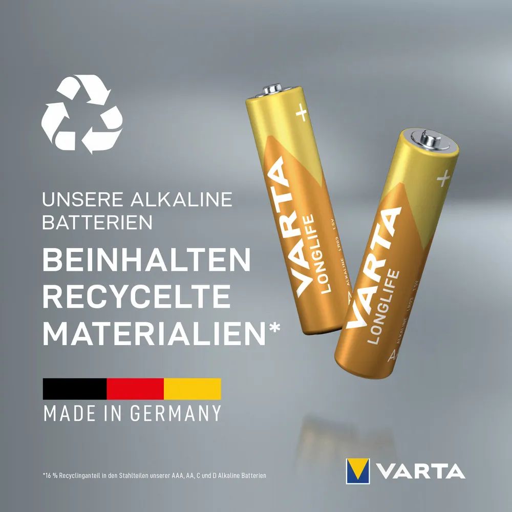 VARTA LONGLIFE AAA Cube 24