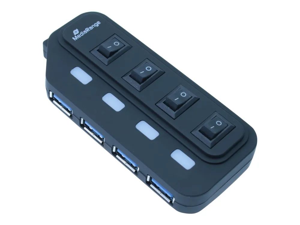 MEDIARANGE MRCS504 - Hub - 4 x SuperSpeed USB