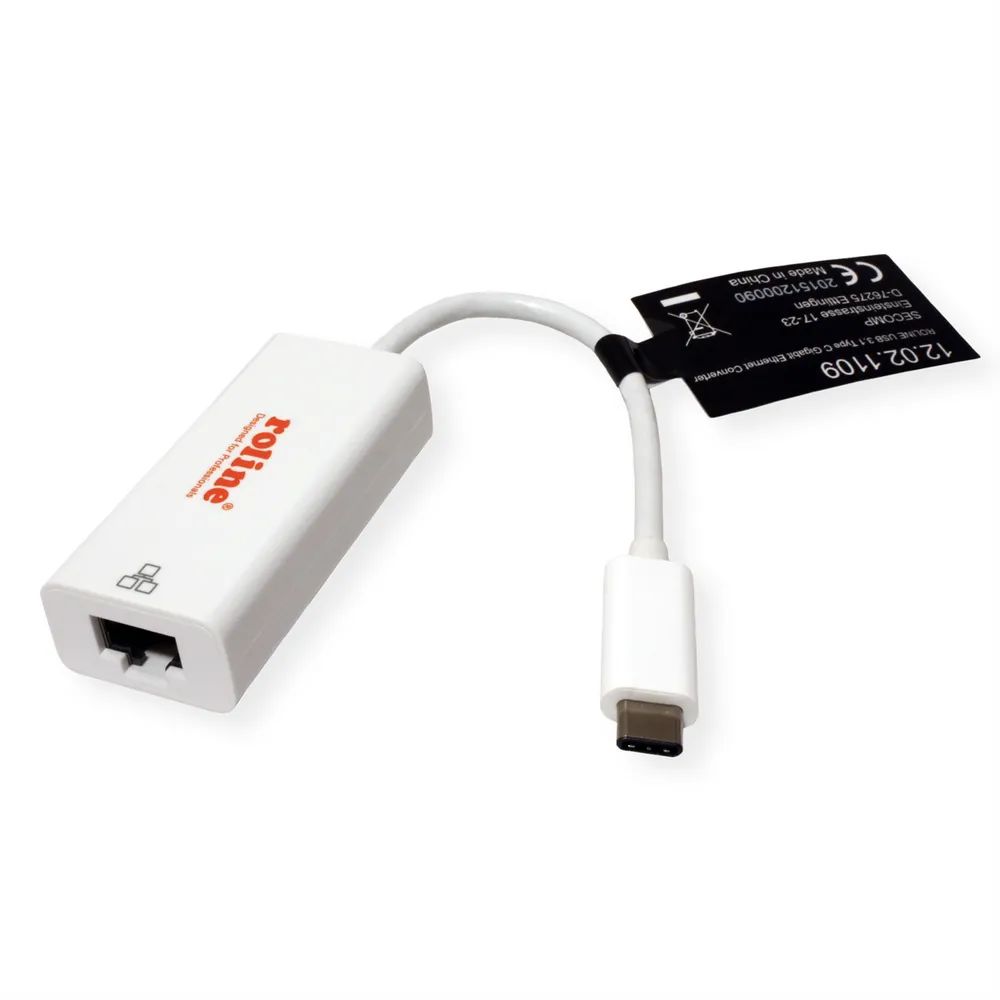 ROLINE USB 3.2 Gen 2 zu Gigabit Ethernet Konverter