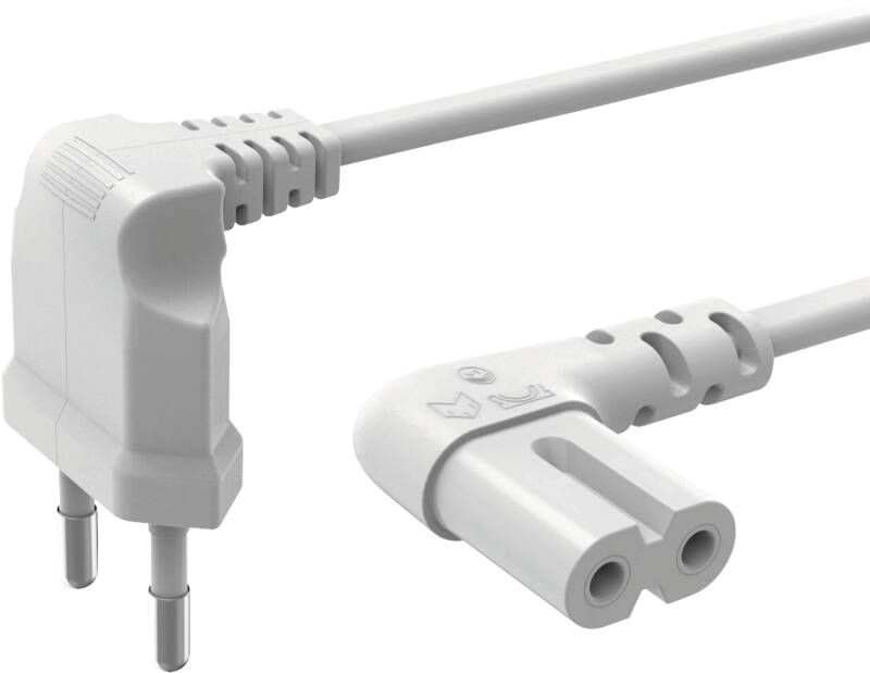 Hama 221102 EURONETZKABEL/5M/2F GEWINKELT