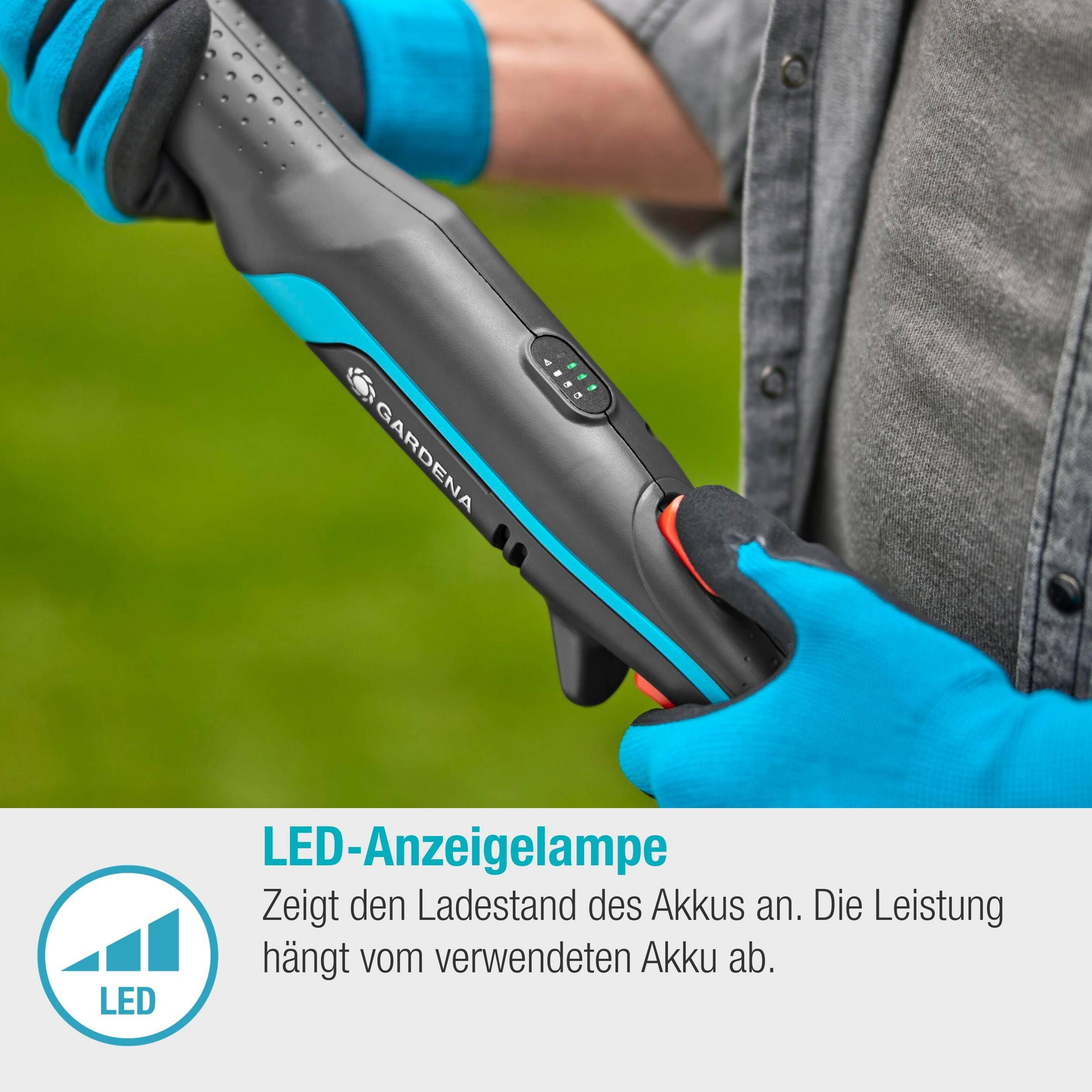 Gardena Akku-Teleskop-Baumschere HighCut 250/18V P4A solo