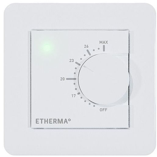 Etherma THERMOSTAT M. DREHRAD 5-28°C / ETHERM EBASIC-1 41278