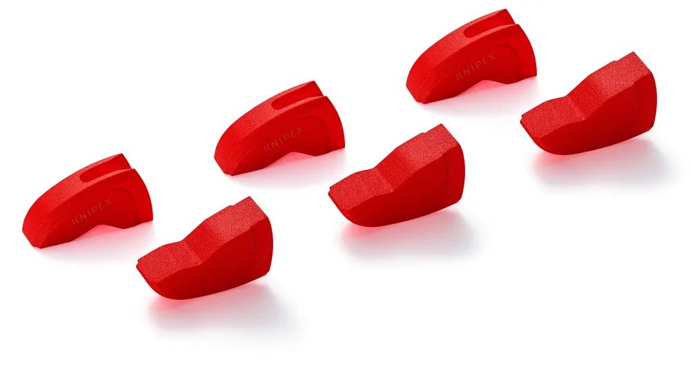 KNIPEX 3 Paar Kunststoffbacken für alle 87 XX 180er Modelle (Modelle ab 2010)