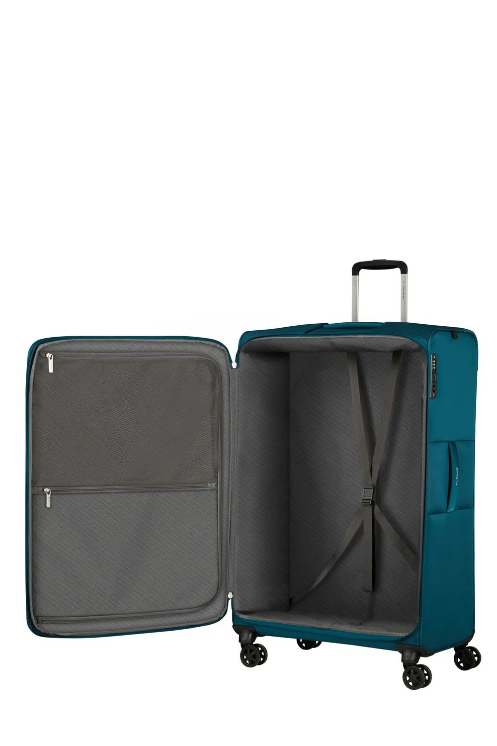 SAMSONITE BASE BREEZE SPINNER 79/29 EXP, PETROL BLUE