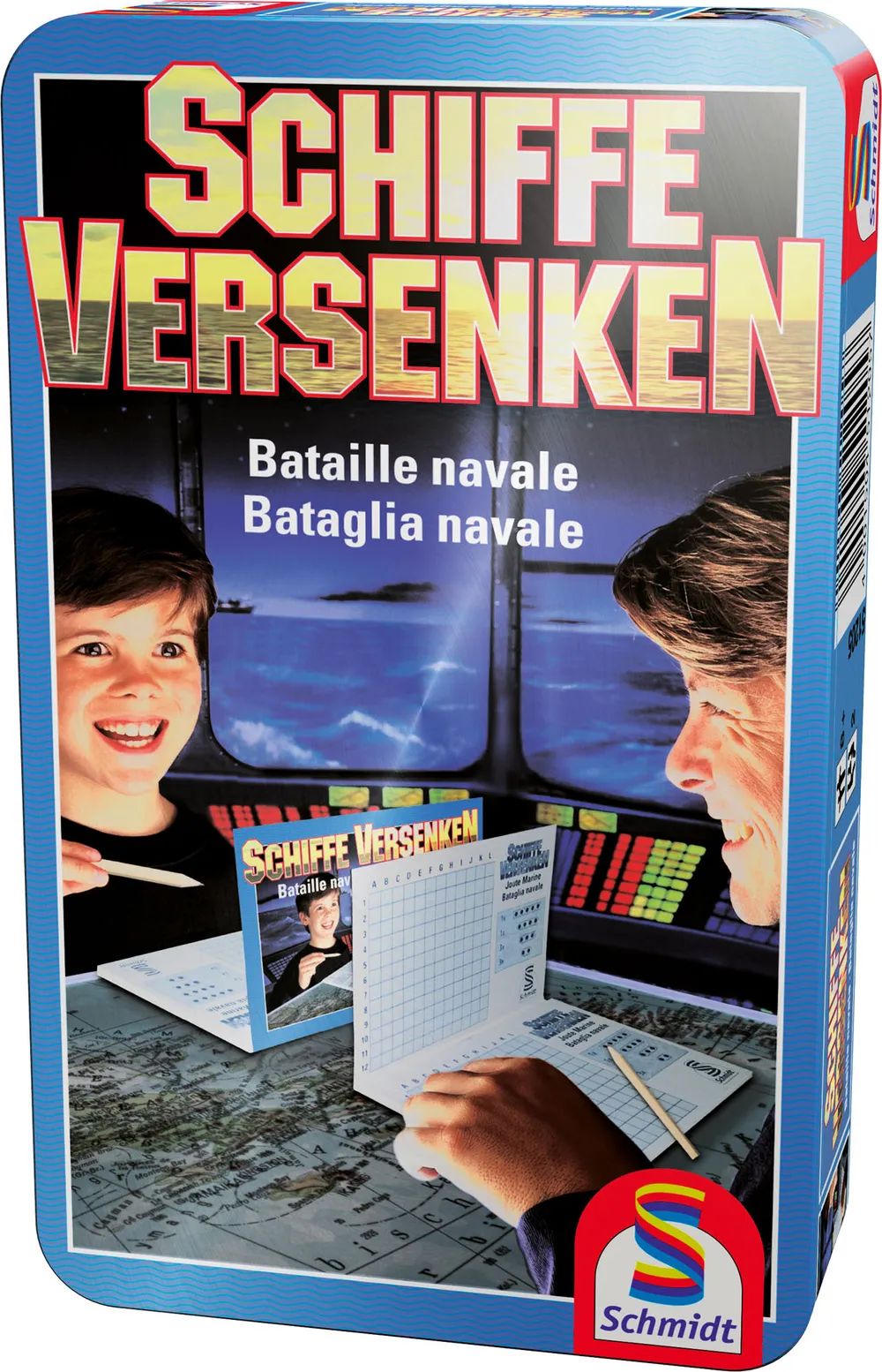 Schmidt Spiele GmbH Schiffe versenken BMM Metalldose