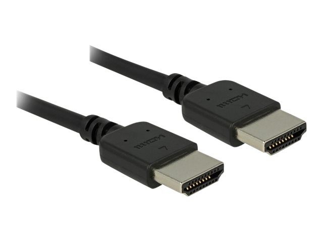 Delock Premium - Premium Highspeed - HDMI-Kabel mit Ethernet