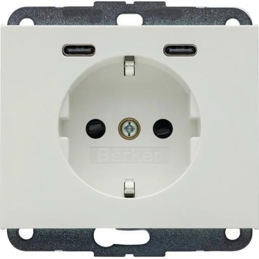 Berker K.1 SSD M.2F.USB-C 20W PWS / BERKER 48157009