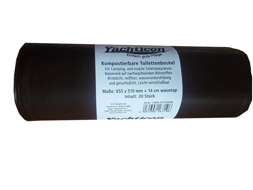 Yachticon Kompostierbare Toilettenbeutel 20 St.