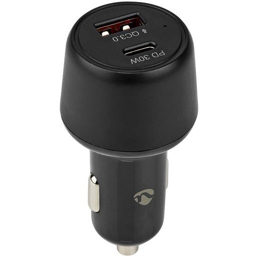 Nedis KFZ NETZLADEGERÄT USB-A/C 48W / NEDIS CCPD30W100BK SW CCPD30W100BK