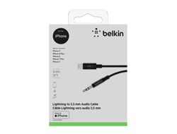 Belkin Kabel Lightning auf Kopfhöreranschluss