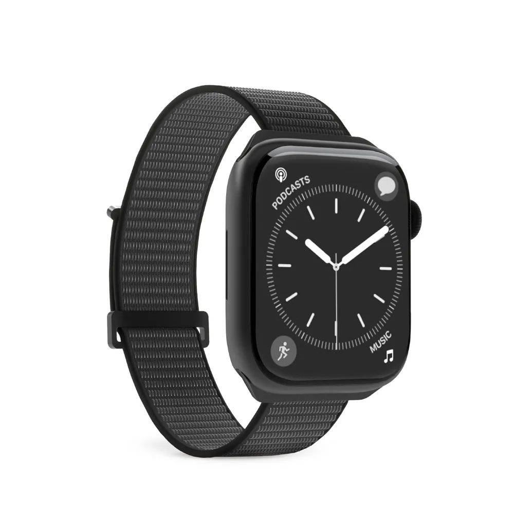 PURO SPORT Band für Apple Watch 38/40/41mm, schwarz