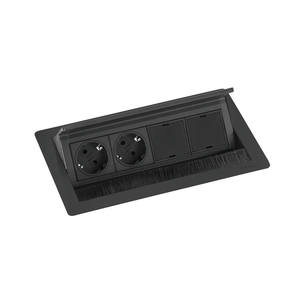 EVOline Flip Top Push DATA M schwarz