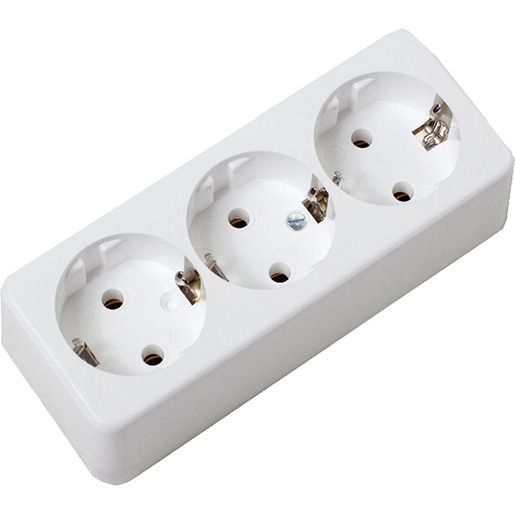 Gebro AP-SSTD 3-FACH WEIß / GB GB 393 AW GB393AW