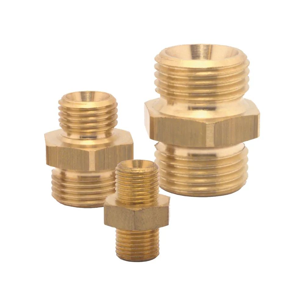 ELMAG Entwicklungs und Handels GmbH 23501 Werkzeuge Druckluft Doppelnippel mit AG 1/2 und AG 1/2 aus Messing