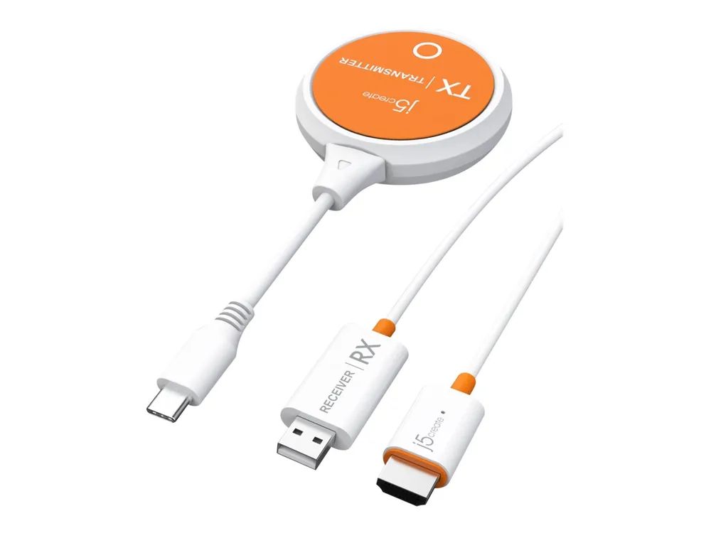 j5create JVAW62 ScreenCast USB-C - Wireless Video-/Audio-Erweiterung