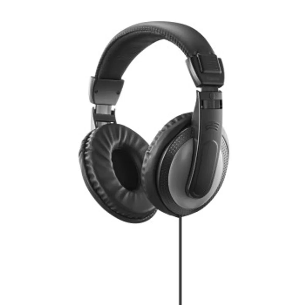 Hama Kopfhörer "Shell II", Over-Ear, langes Kabel (2m), Schwarz