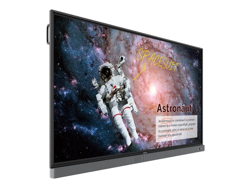 BenQ RM8602K - 218.4 cm (86") Diagonalklasse LCD-Display mit LED-Hintergrundbeleuchtung - interaktiv - mit interaktives Whiteboard integriert, Touchscreen (Multitouch)
