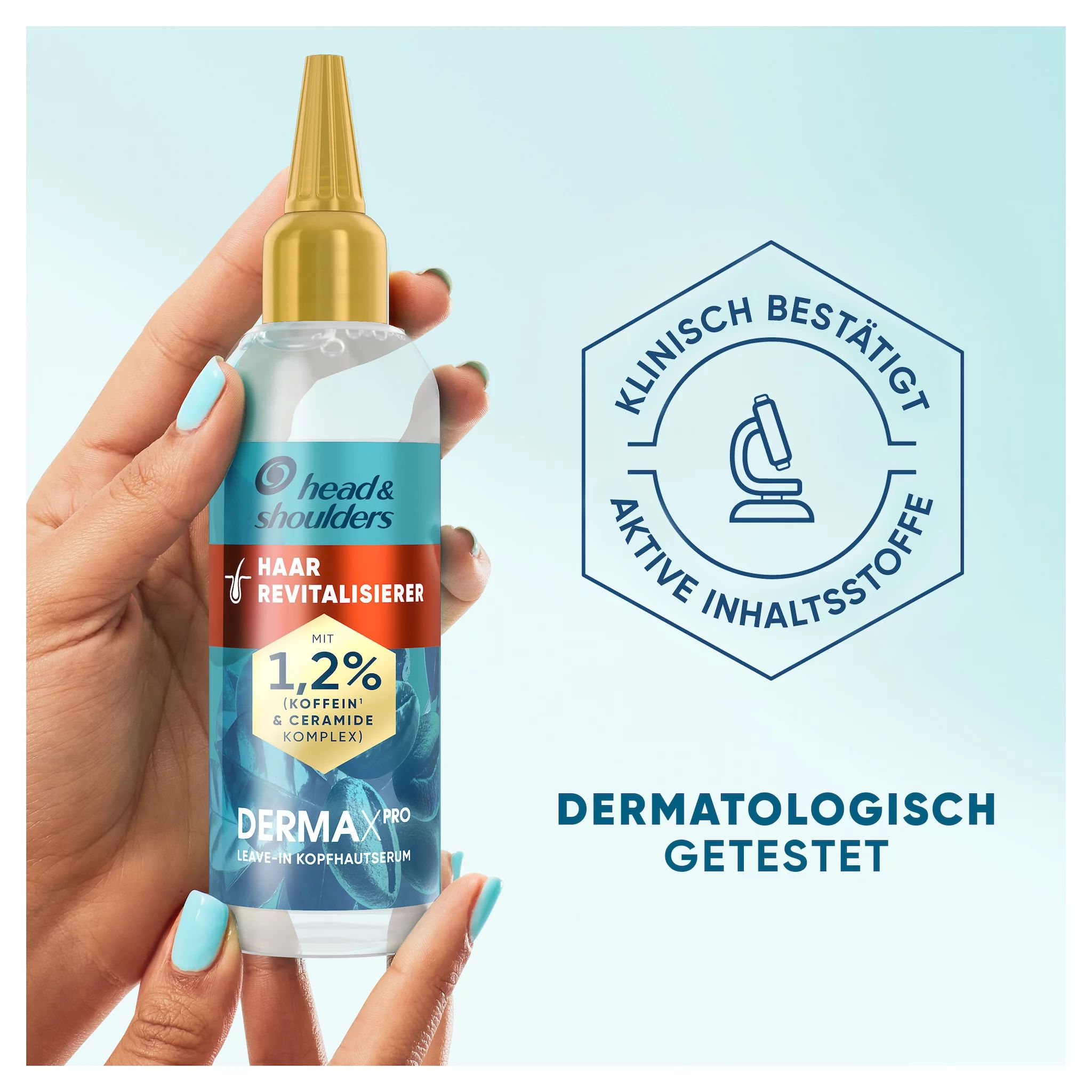 Head & Shoulders Derma x Pro Leave-In Serum Revitalisierend