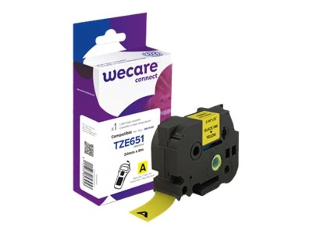 Armor Wecare connect - Gelb - Rolle (2,4 cm x 8 m) 1 Kassette(n) Etikettenband