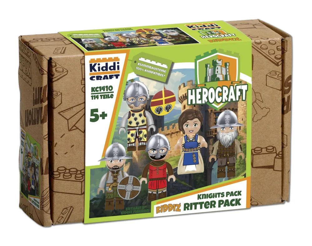 Dark Side Bricks GmbH KIDDIZ Figuren-Pack: Ritter