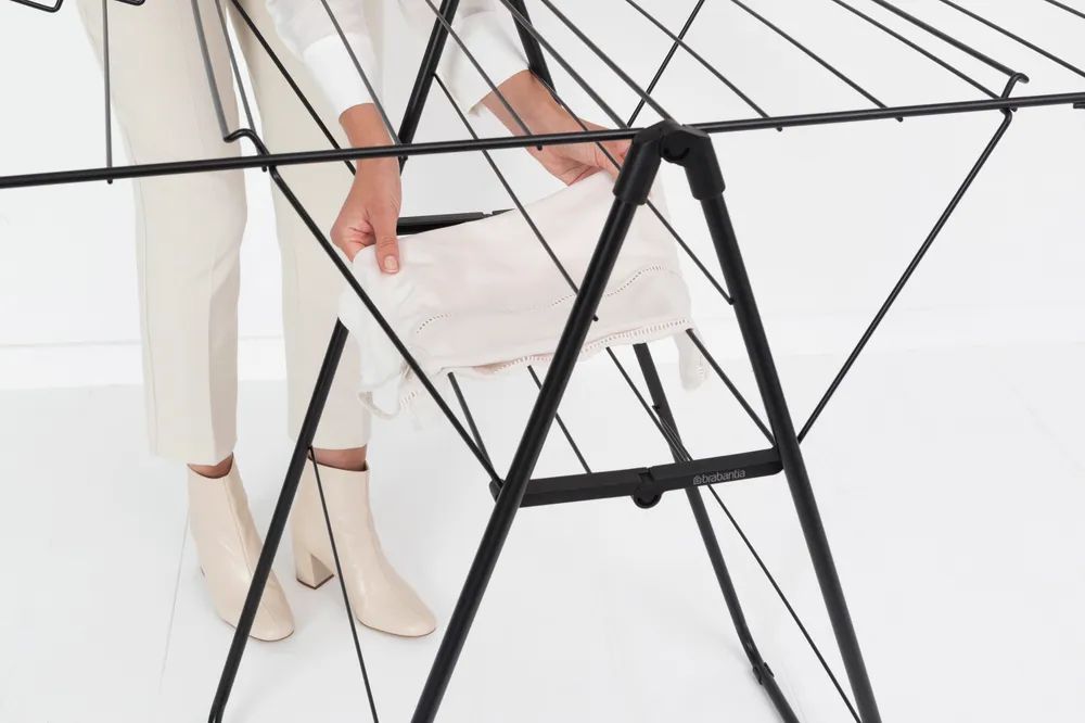 Brabantia HangOn-Trockengestell, 15m - Matt Black