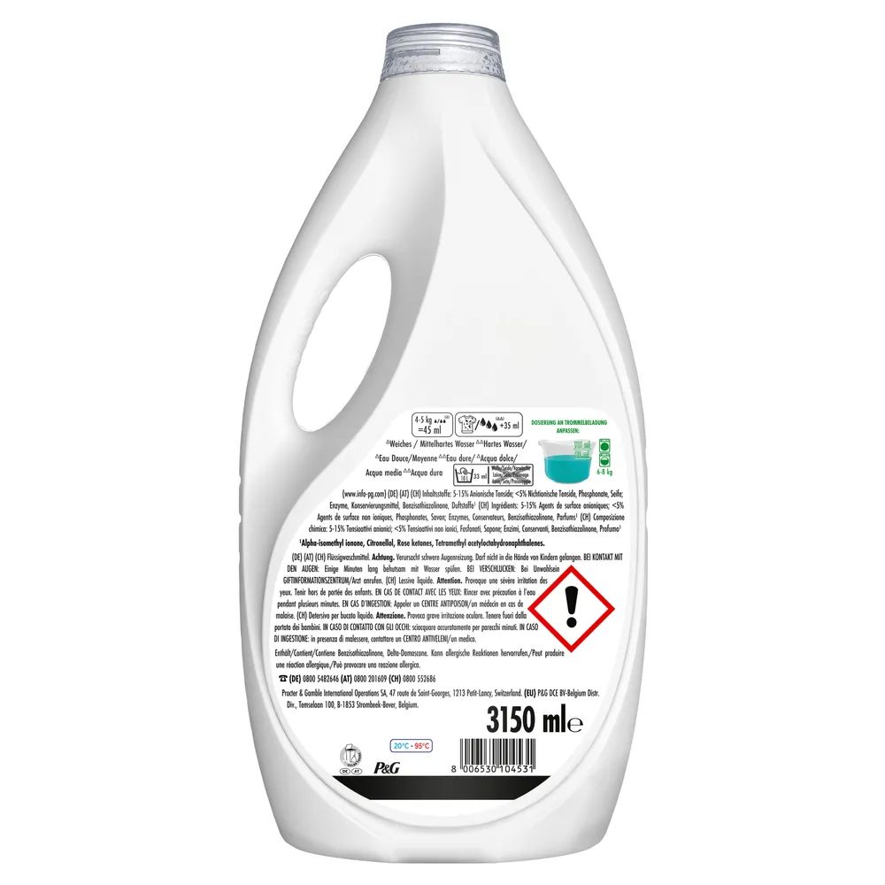 Ariel Flüssig Color 3.15L 