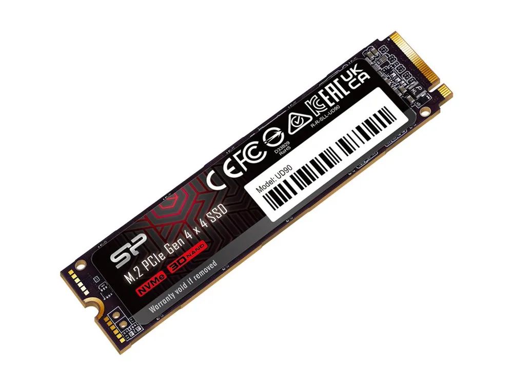 Silicon Power UD90 - SSD - 500 GB - intern - M.2 2280 - PCIe 4.0 x4 (NVMe)