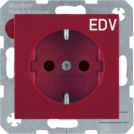 Berker S.1/B.X SSD M.ERHÖHTEM BERÜHR. / BERKER 47238922 EDV ROT 47238922