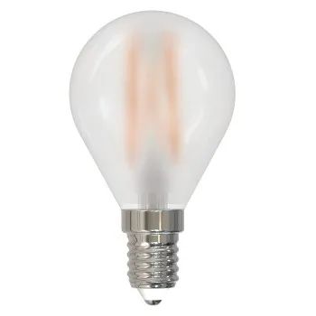 Hama LED-Filamentlampe, E14, 400lm ersetzt 35W, Tropfen P45, matt, Warmweiß