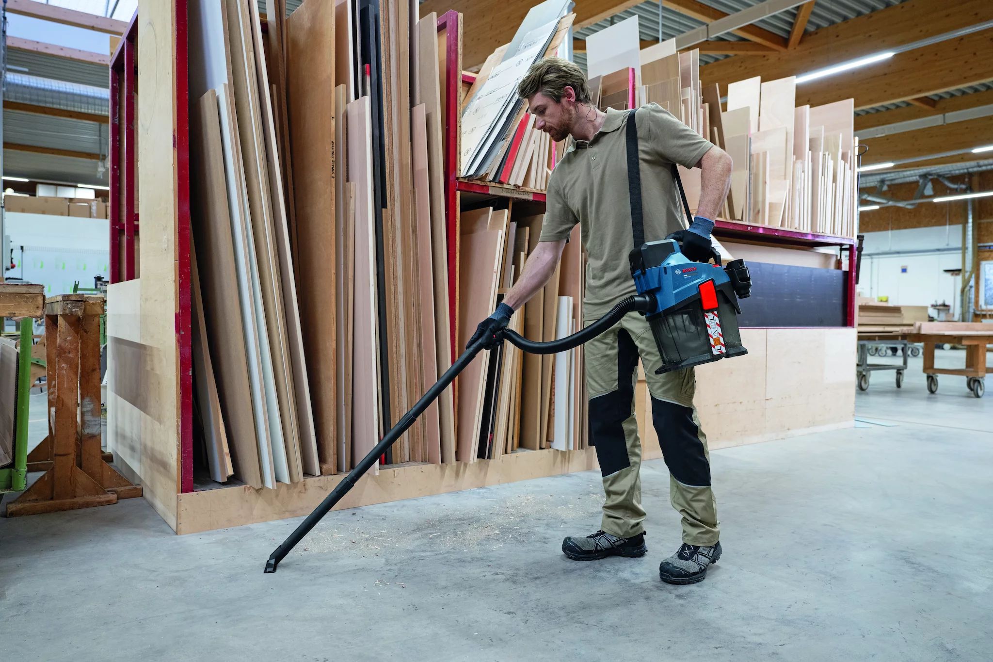 Bosch GAS18V-6LS Akku-Staubsauger inkl. Zubehör