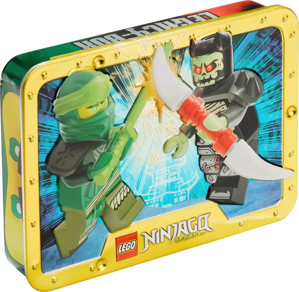 Blue Ocean Entertainment AG Ninjago Set - Tin Dose + 4 Booster Packu